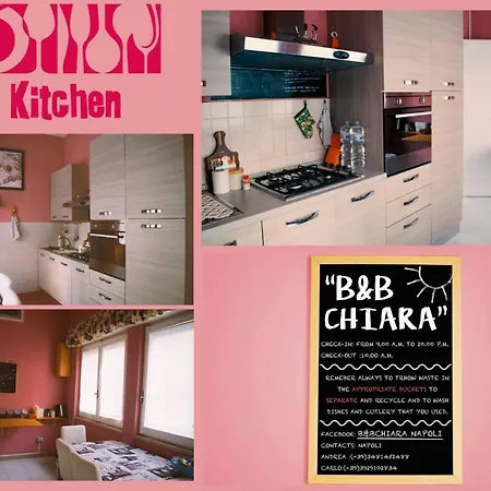 住宿加早餐酒店 B&B Chiara Napoli - Vesuvio Room 那不勒斯
